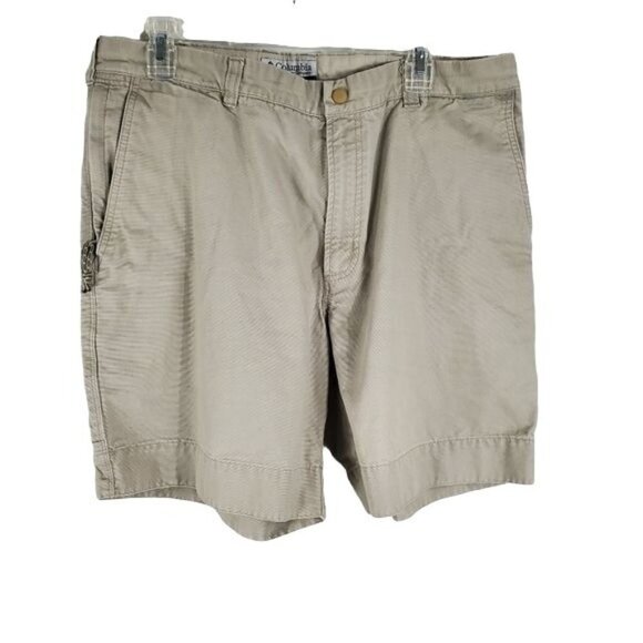 Columbia flat front utility shorts men's size 36 - Picture 1 of 7